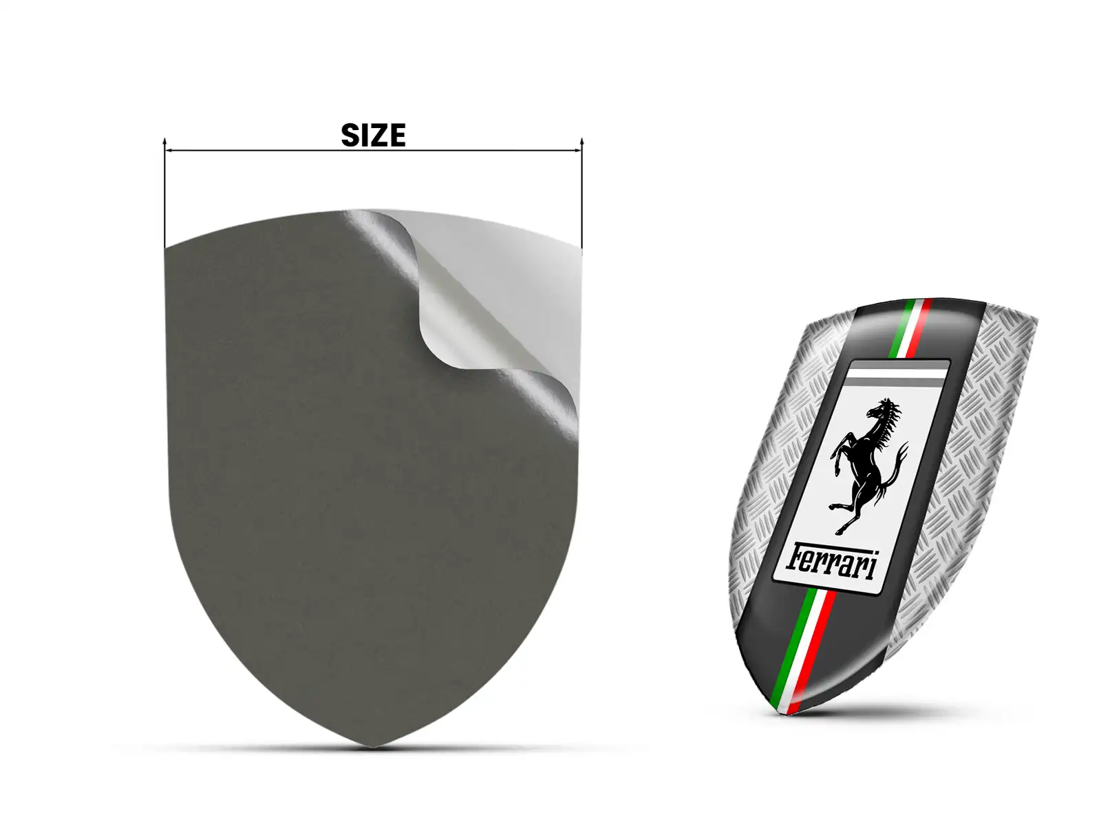 Ferrari Windschutzaufkleber Edition Luxus Hochwertig